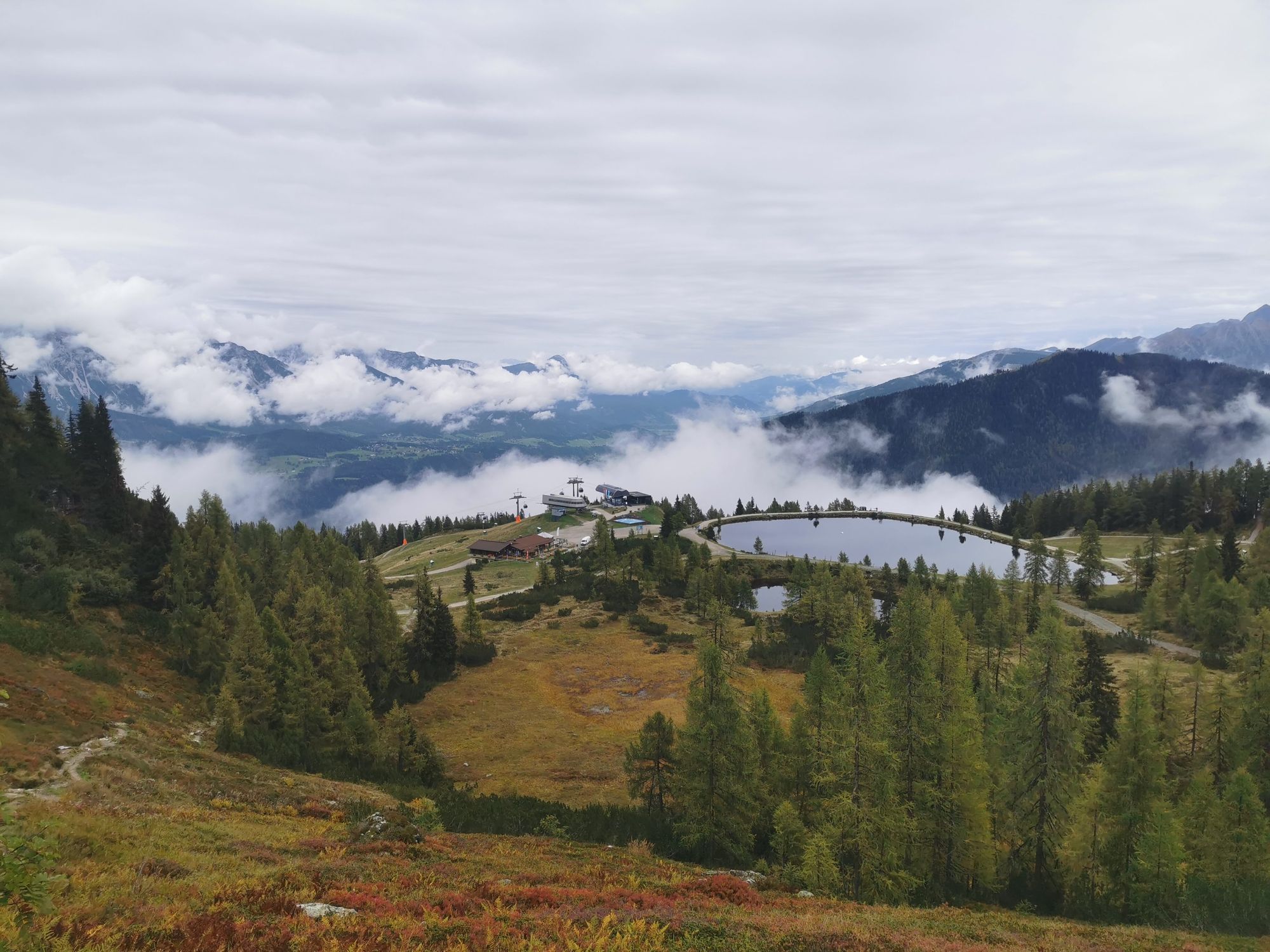 Reiteralm: Höhenweg Wanderung zum Spiegelsee und Rippeteck