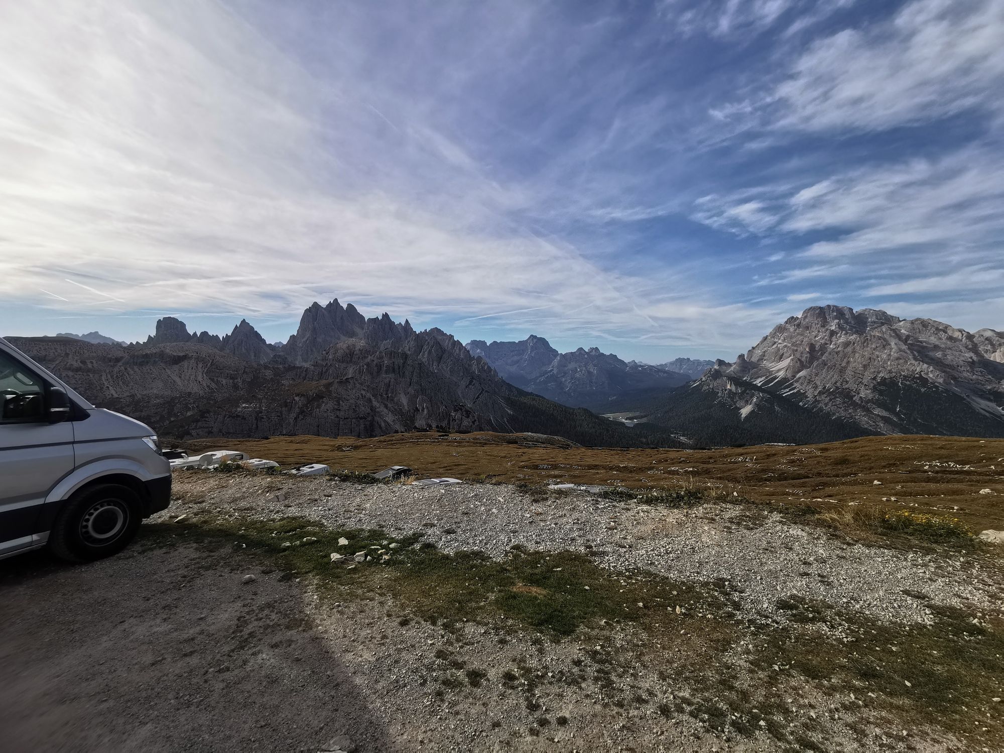 Um die Drei Zinnen in den Dolomiten wandern