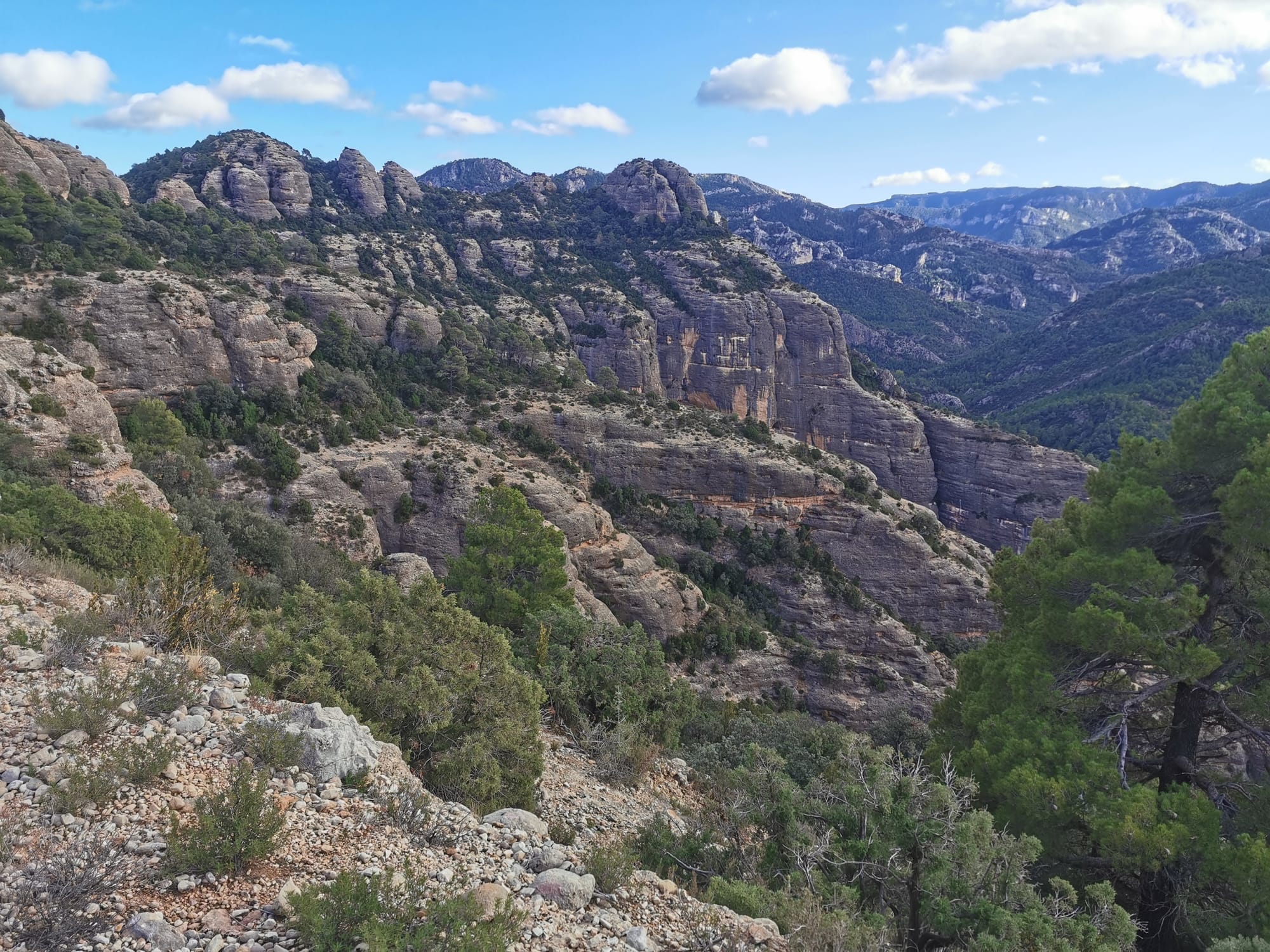 Wandern in Beceite: El Parrizal & der PR-TE 151 La Pesquera Trail