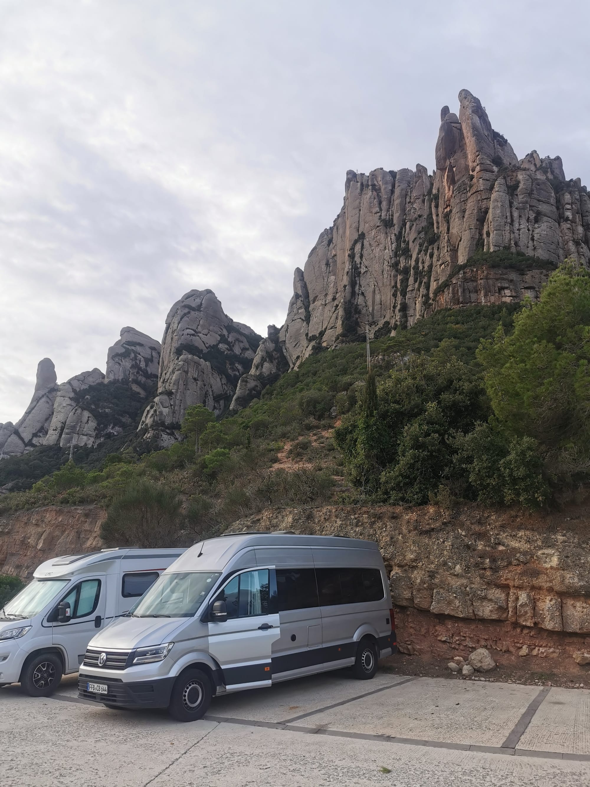 Montserrat: Wandern vom Kloster auf den Sant Jeroni Gipfel