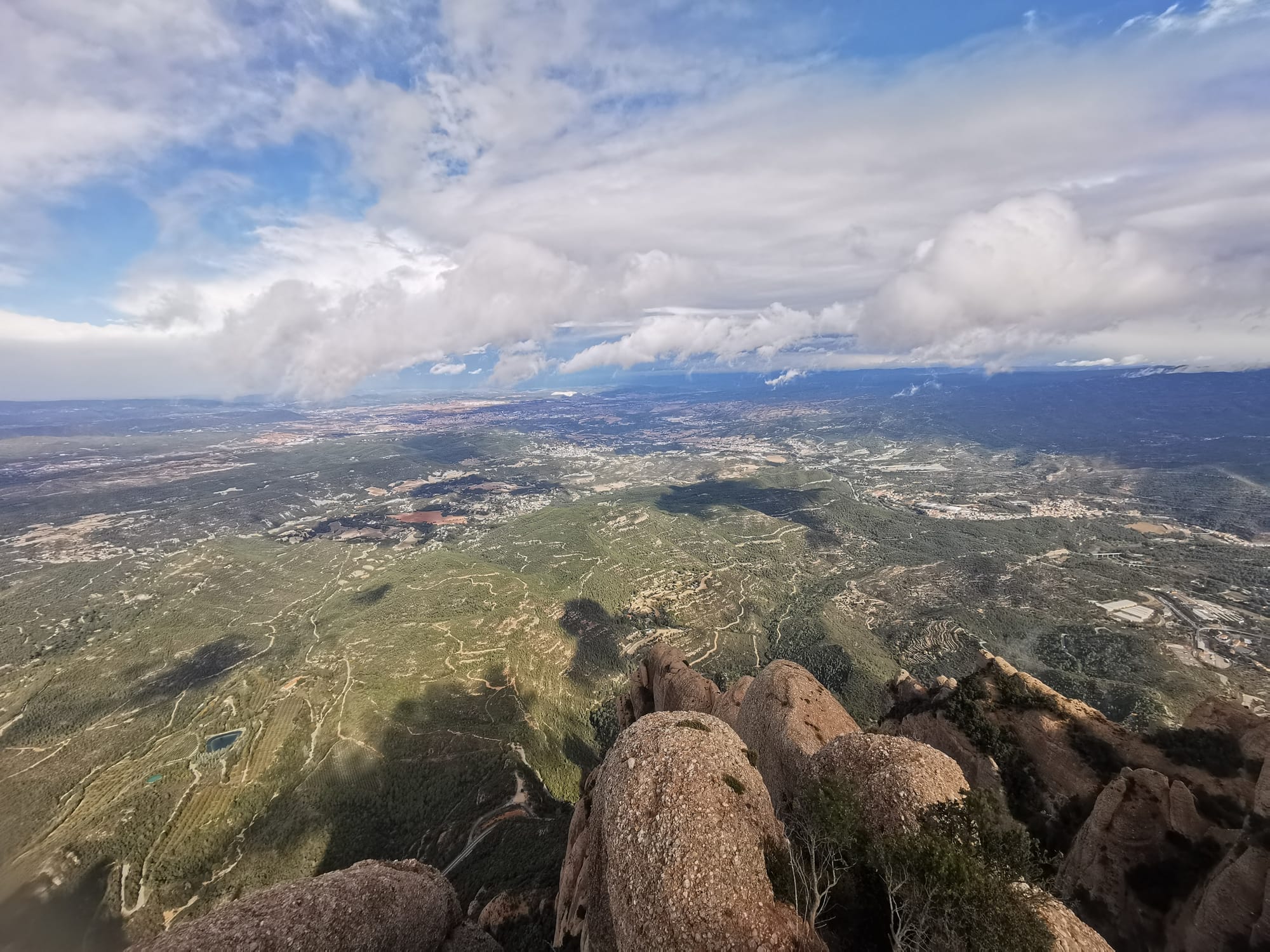 Montserrat: Wandern vom Kloster auf den Sant Jeroni Gipfel