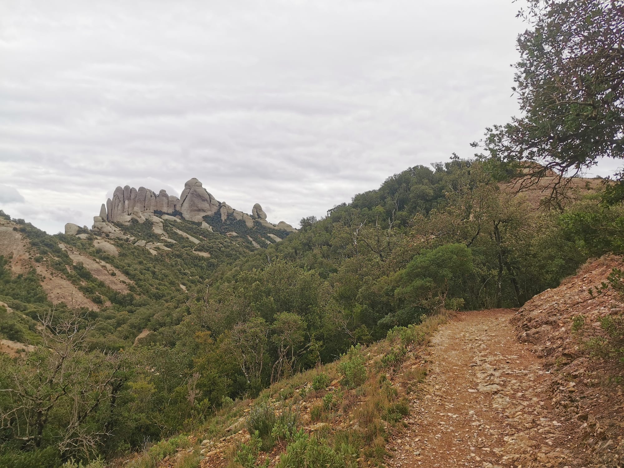 Montserrat: Wandern vom Kloster auf den Sant Jeroni Gipfel